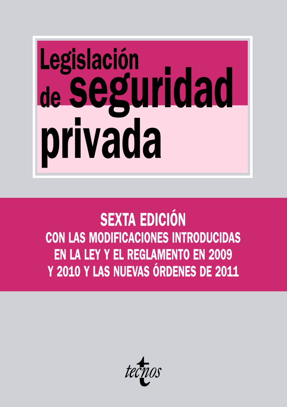 Legislación de seguridad privada