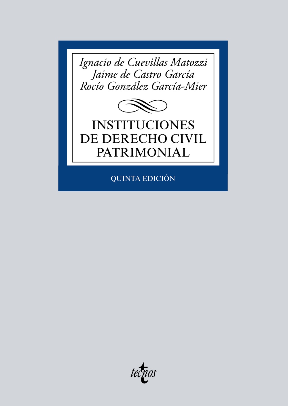 Instituciones de Derecho Civil Patrimonial