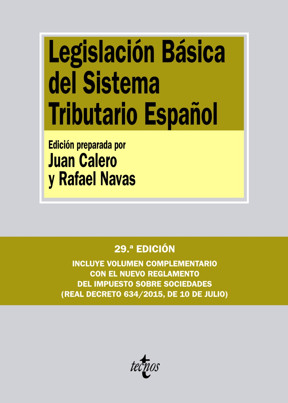 Legislación Básica del Sistema Tributario Español