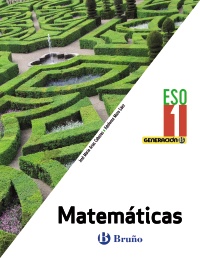 Portada: Generación B Matemáticas 1 ESO digital alumno Autor: Arias Cabezas, José María; Maza Saez, Ildefonso