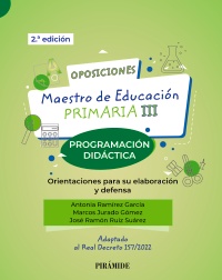 Oposiciones. Maestro de Educación Primaria III