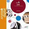 Portada: Latín 4. ESO. Anaya + Digital.